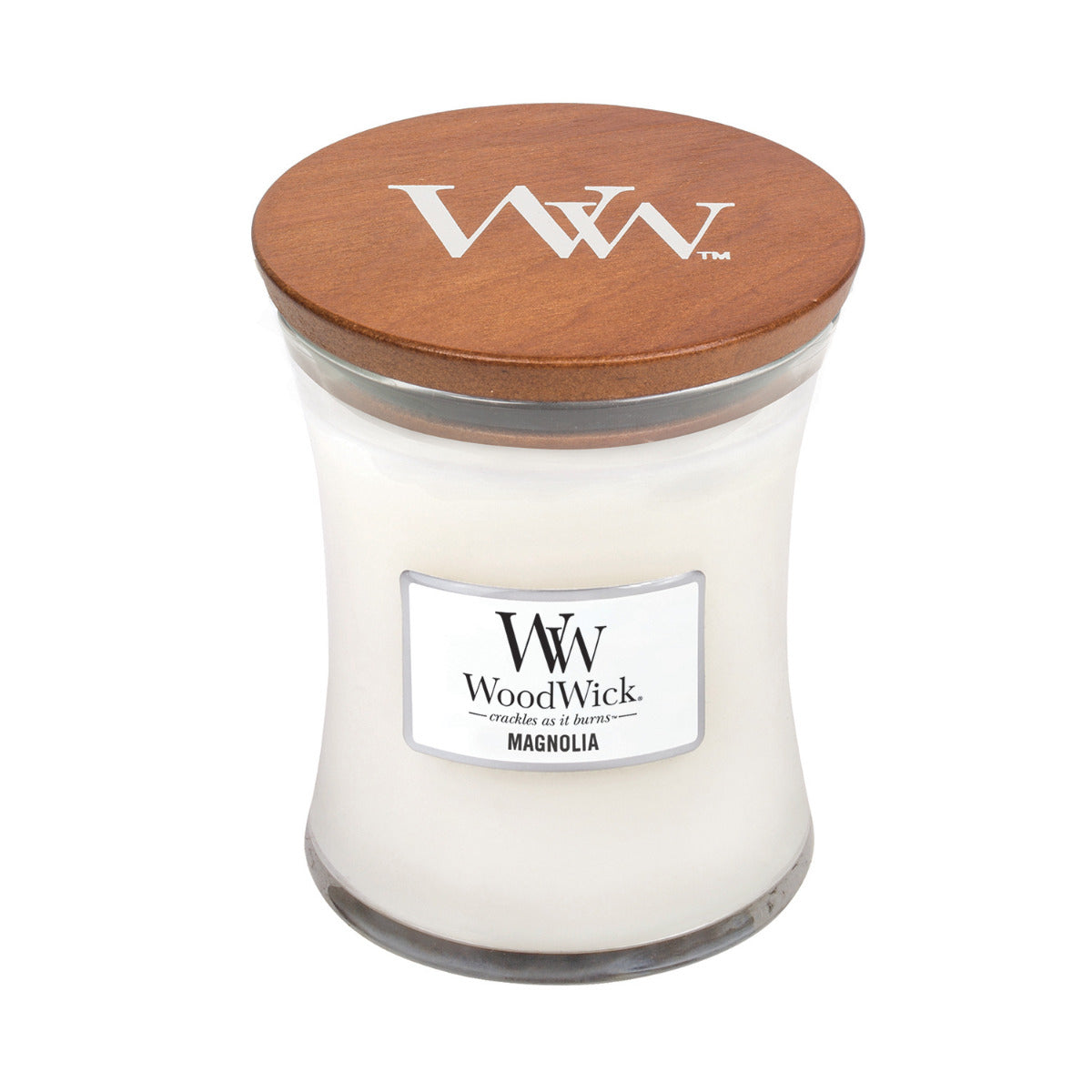 Woodwick Candle - Medium - Magnolia