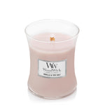 Woodwick Candle - Medium - Vanilla & Sea Salt