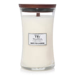 Woodwick Candle - Large - White Tea & Jasmine